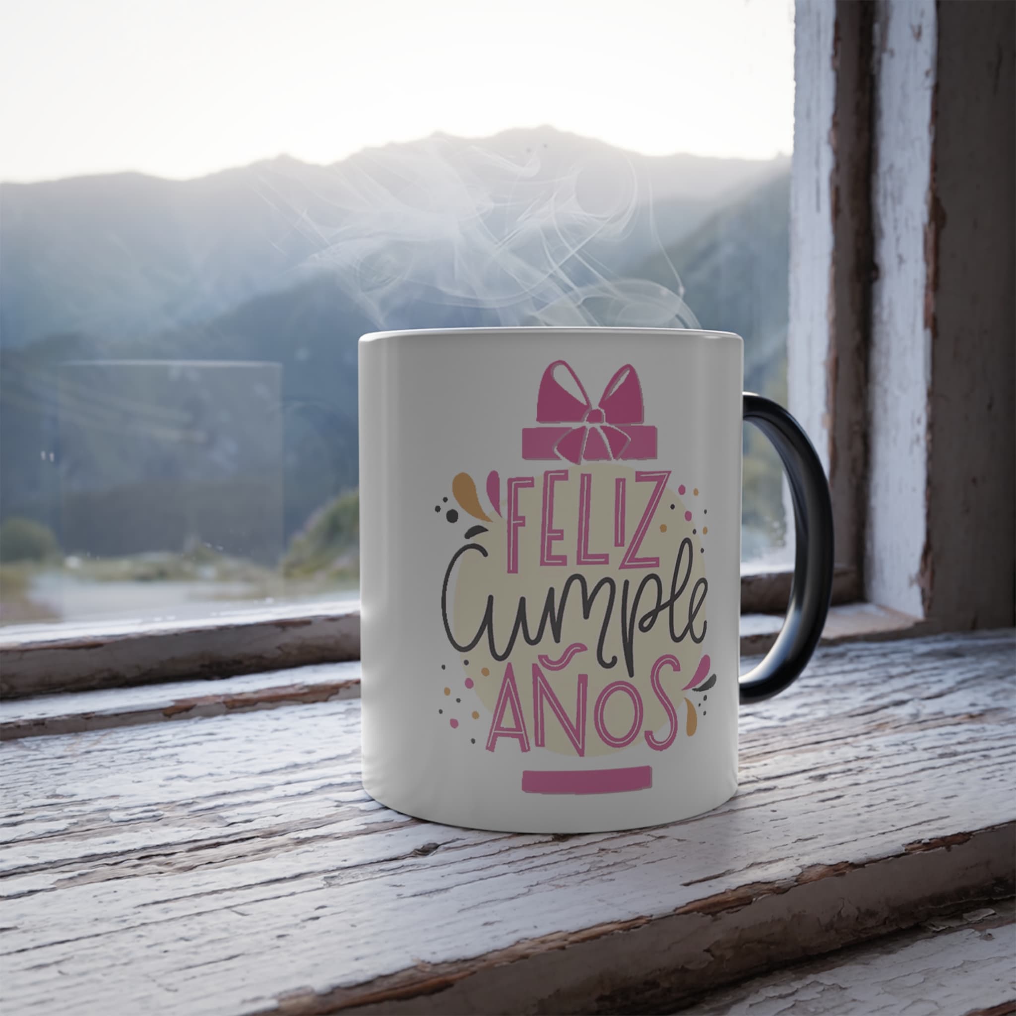 Taza mágica personalizada vista 2