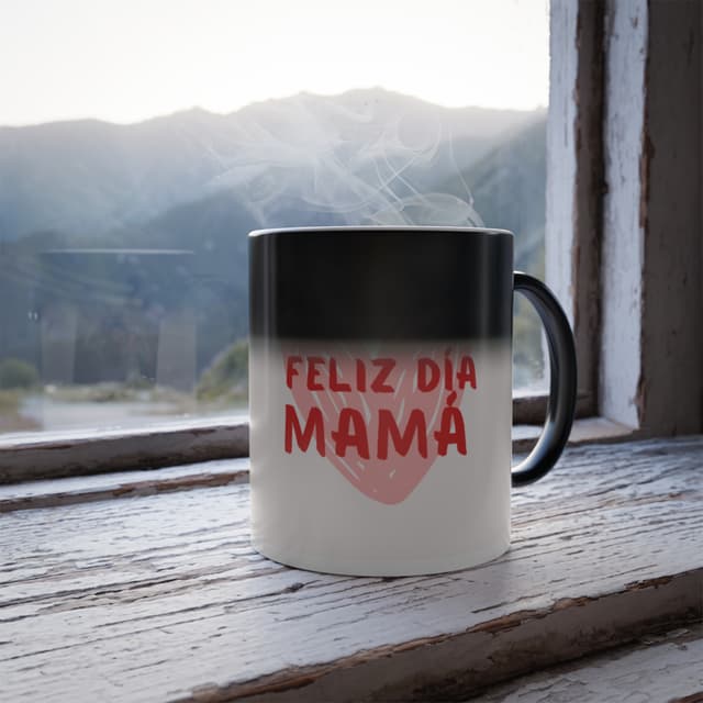 Taza mágica personalizada